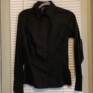 ZARA Button Down Poplin Shirt.